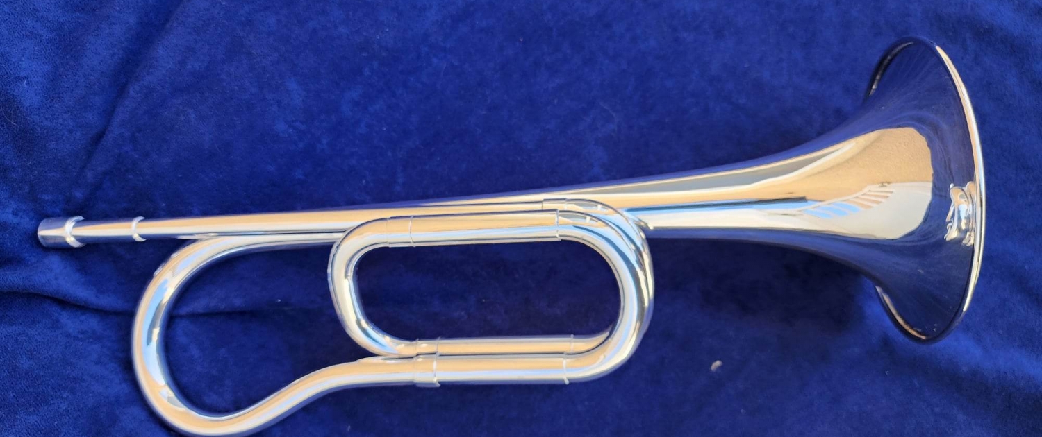 Del Quadro Custom Silver-Plated Bugle