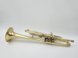 Del Quadro Custom Proseus Trumpet with a High-Polish Finish